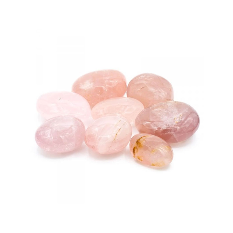 quartz rose pierre roulée